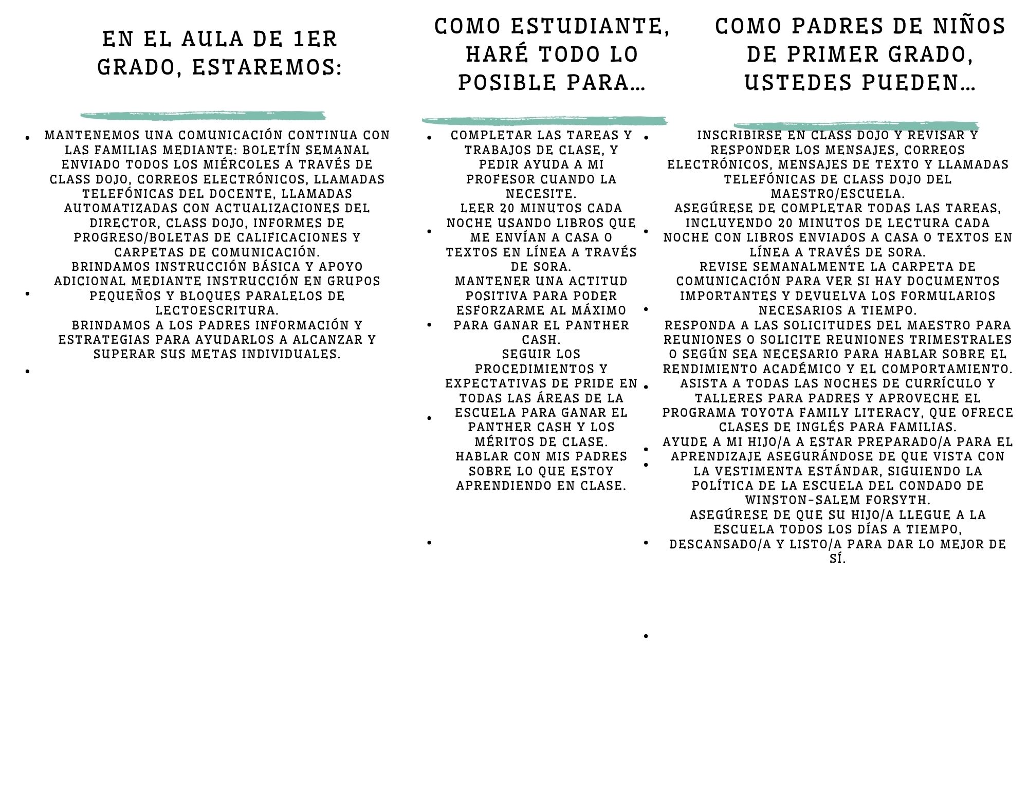 Spanish 1st Grade page 2