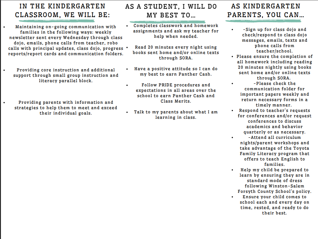 English Kindergarten Page 2