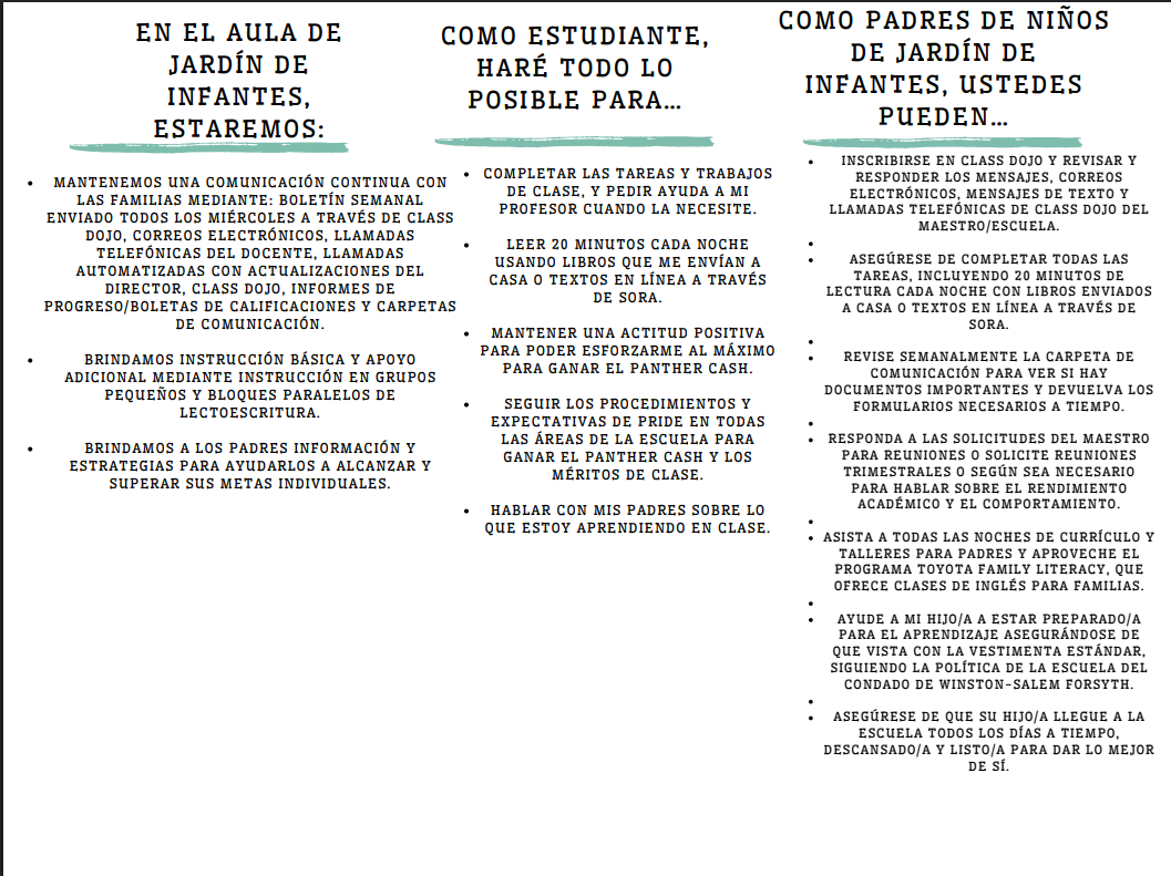 Spanish Kindergarten Page 2