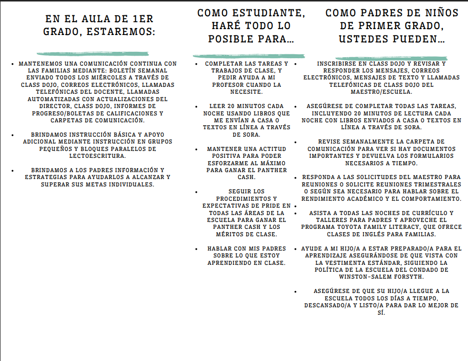 Spanish 1st Grade page 2