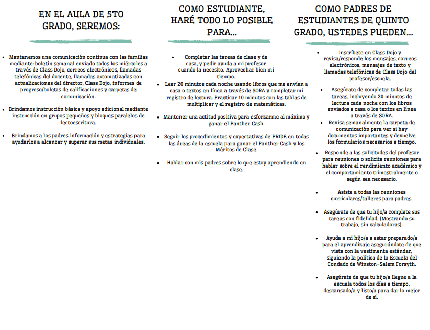 Spanish 5th Grade page 2