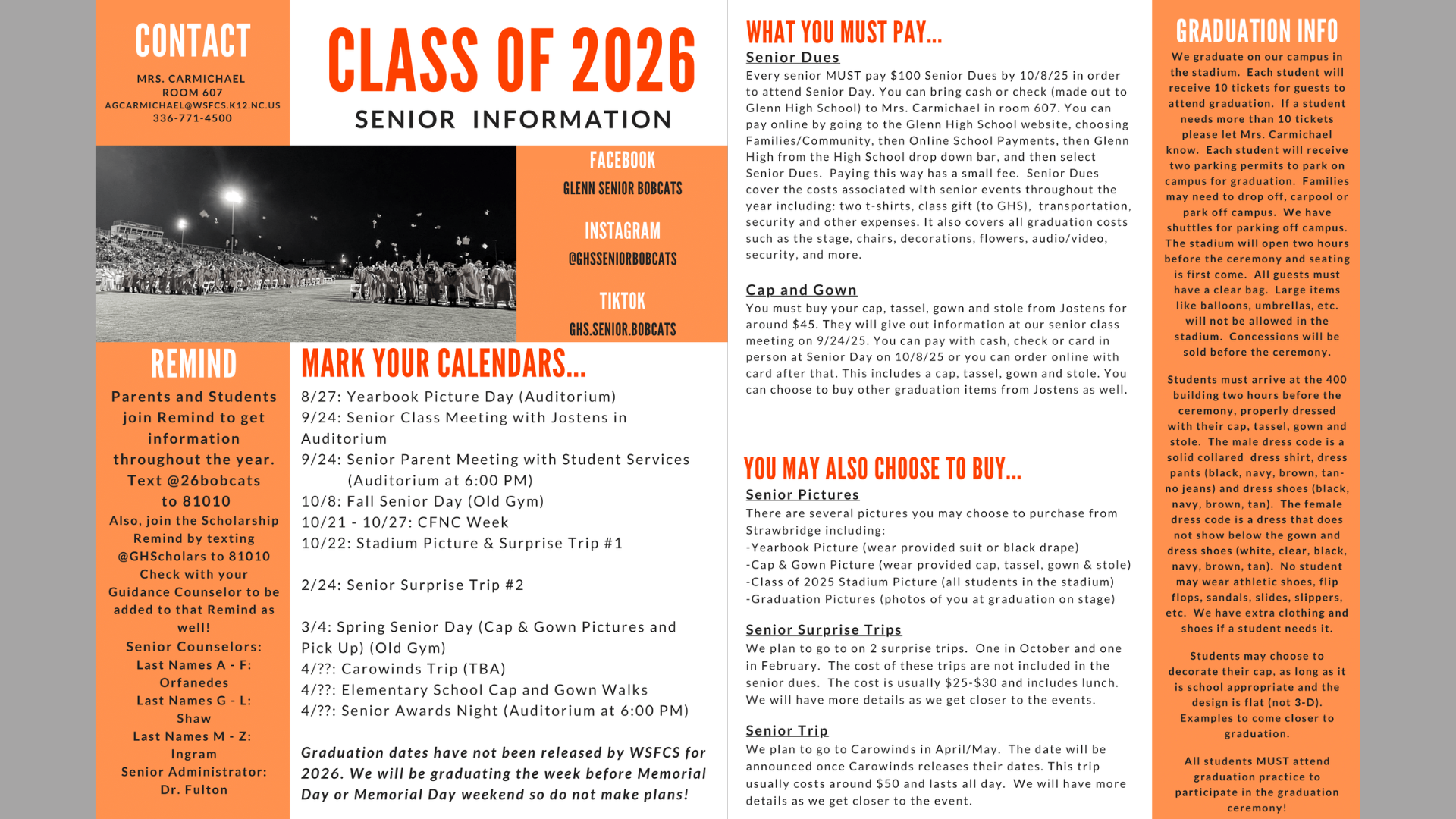 Senior Information