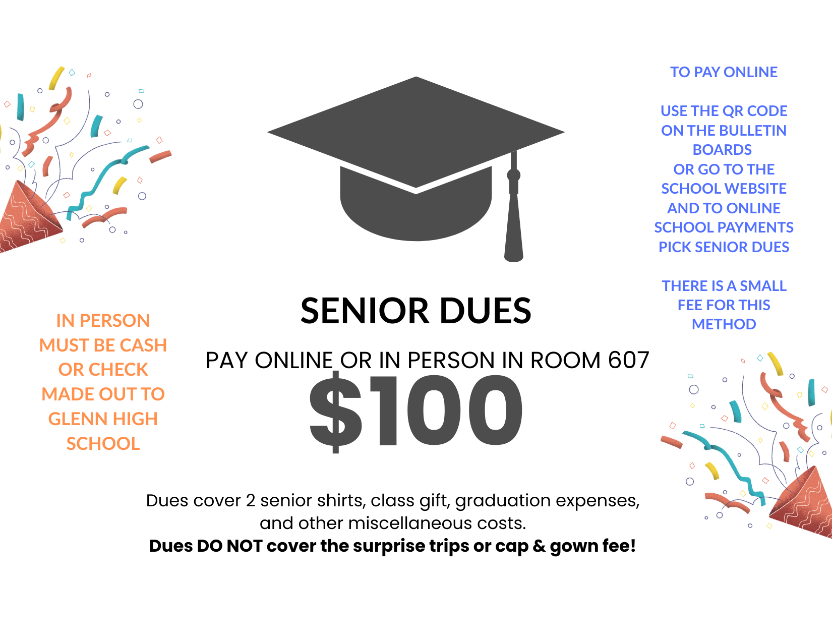 Senior Dues