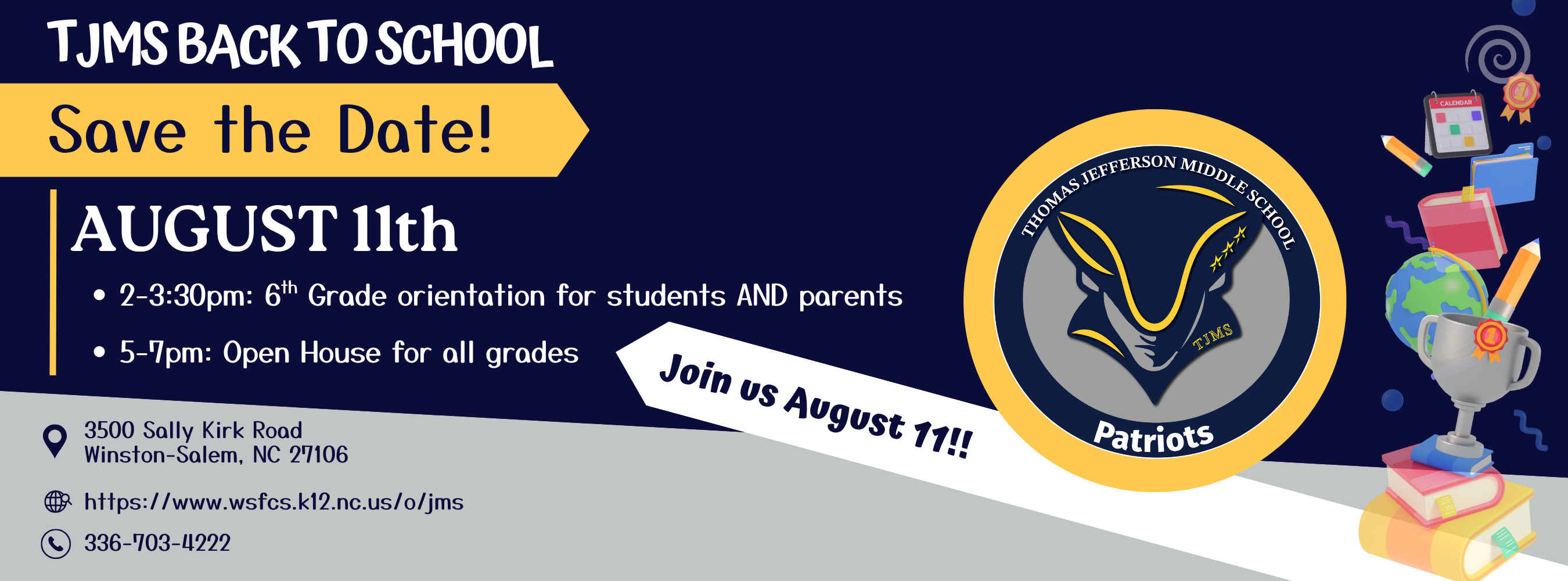 Back to School Web Banner
