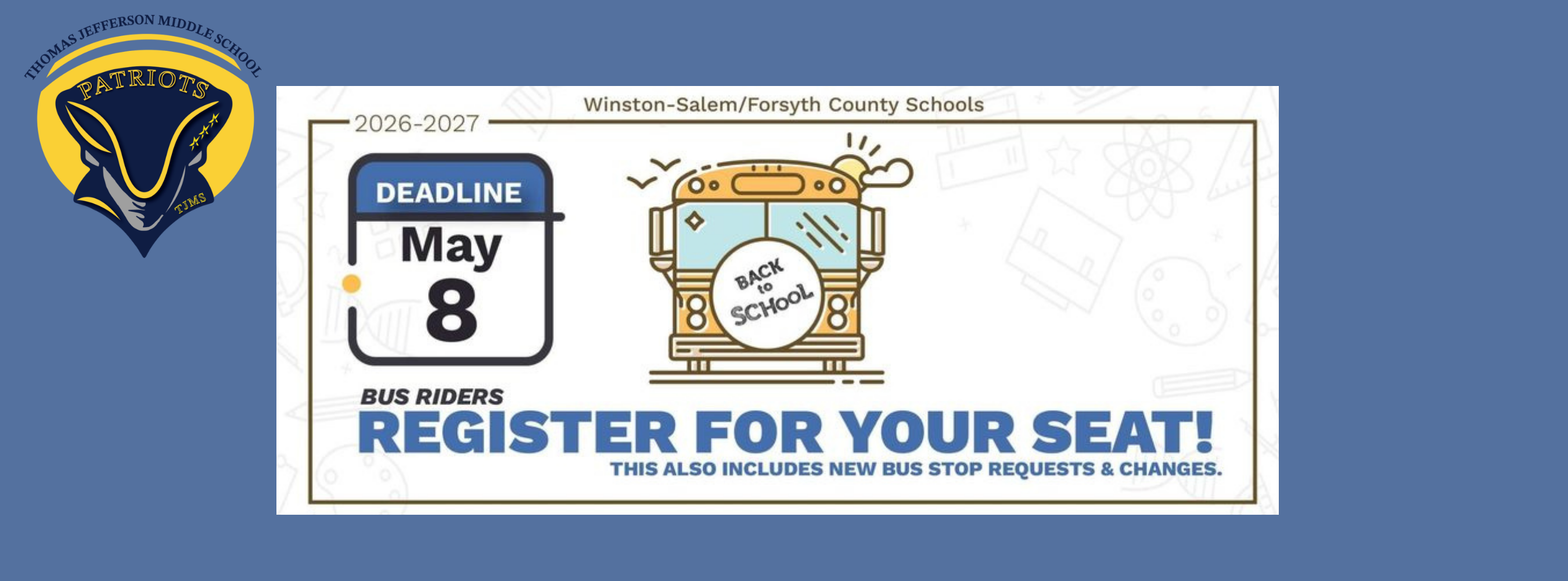 Bus Request Web Banner