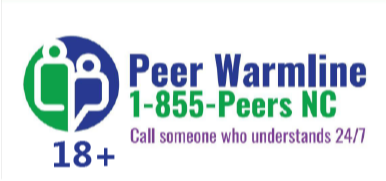 Peer Warmline graphic