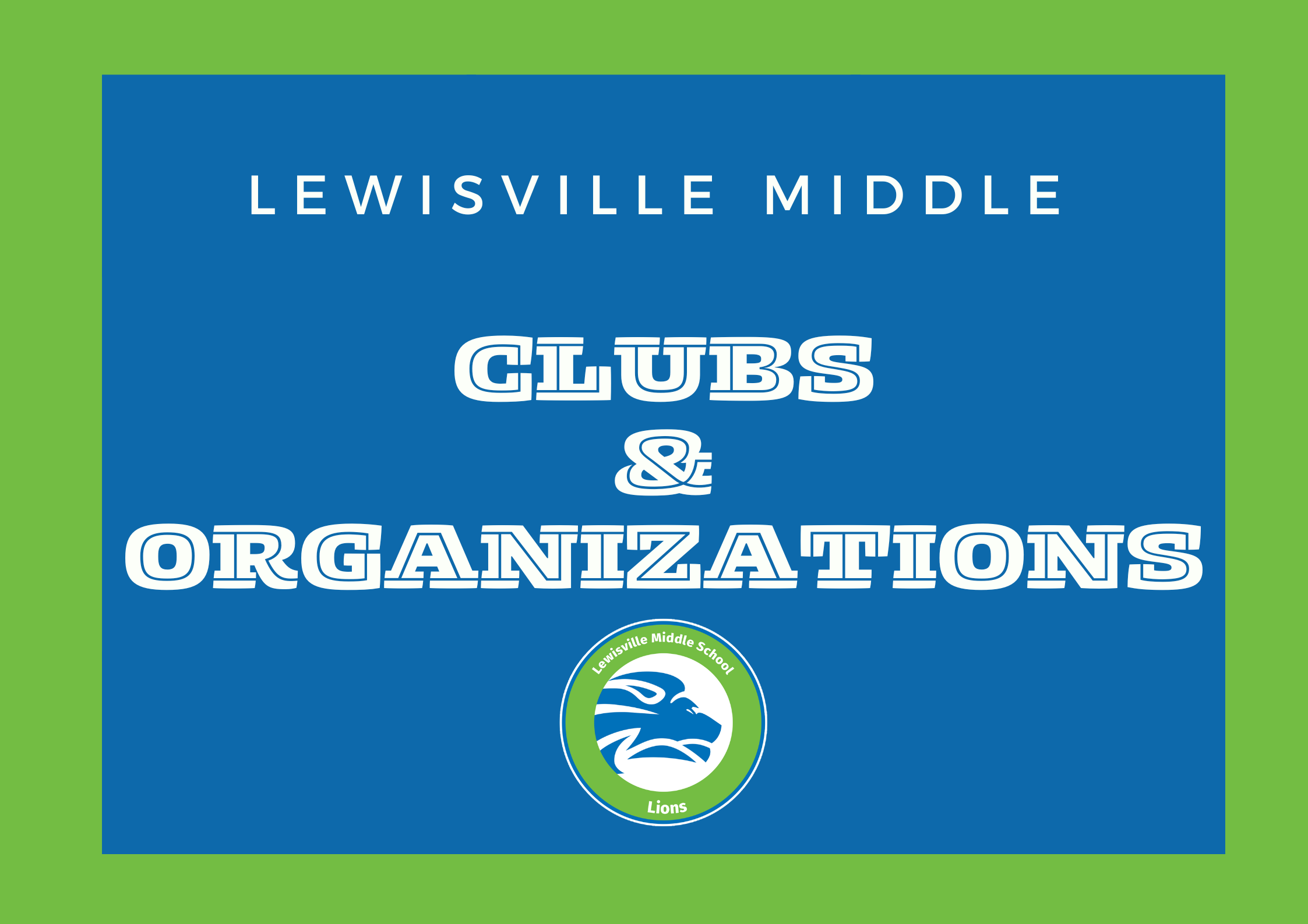 LMS Clubs & Organizations