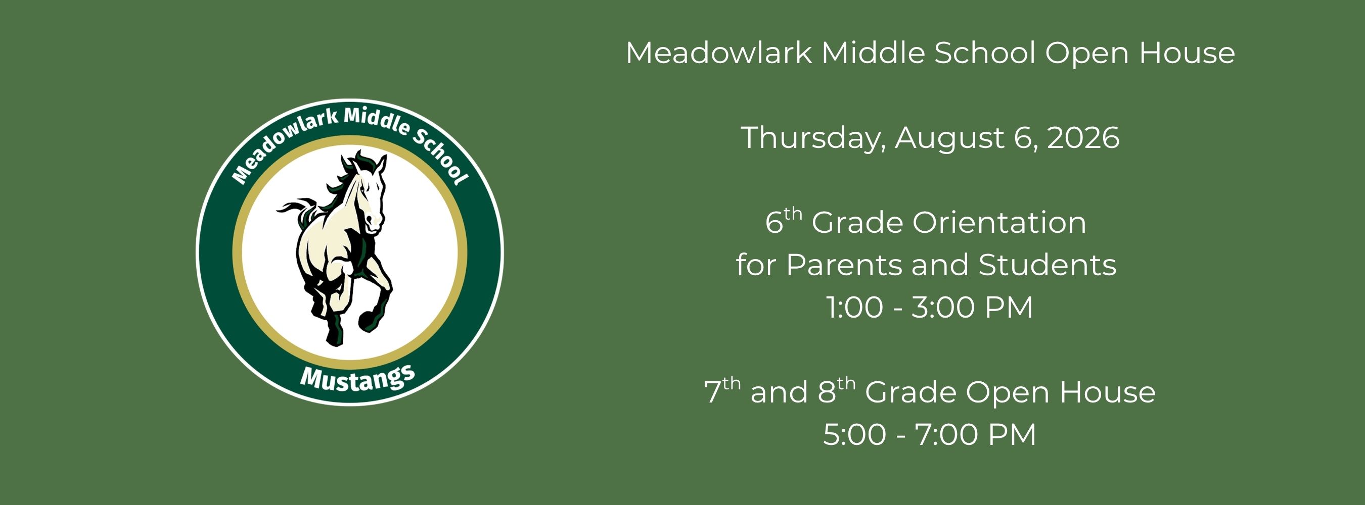 Open House August 6