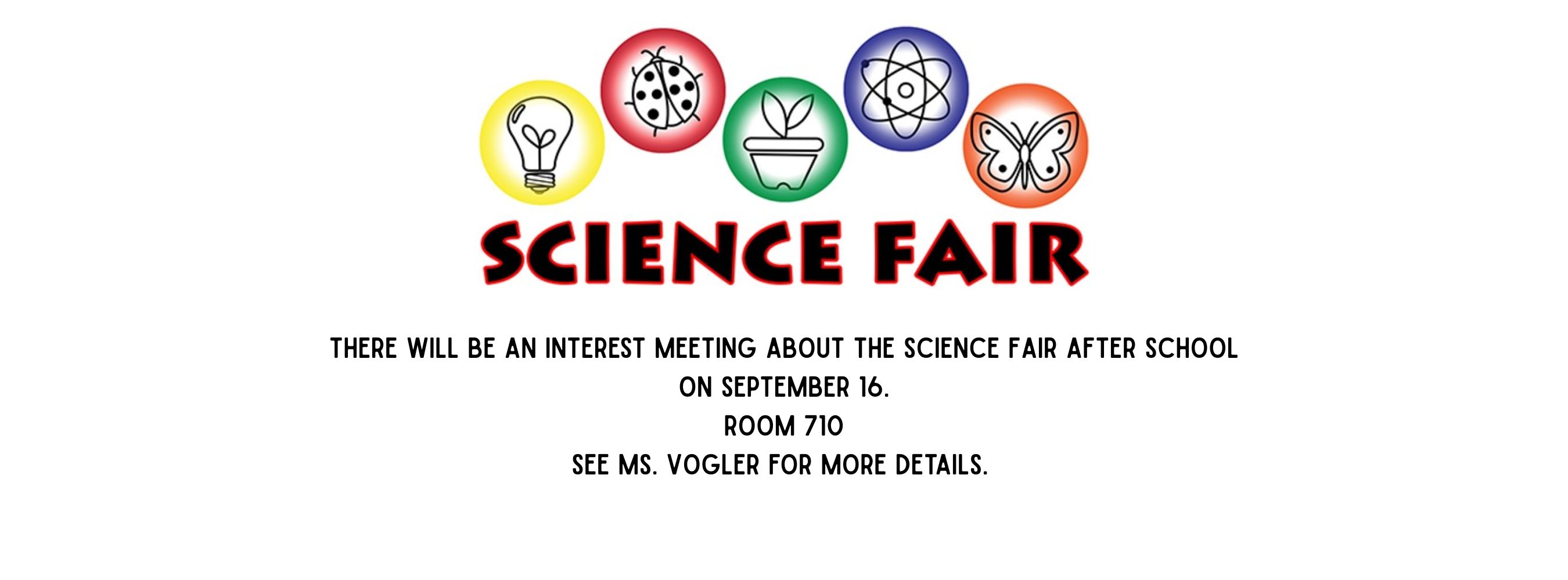 Science Fair Info Meeting