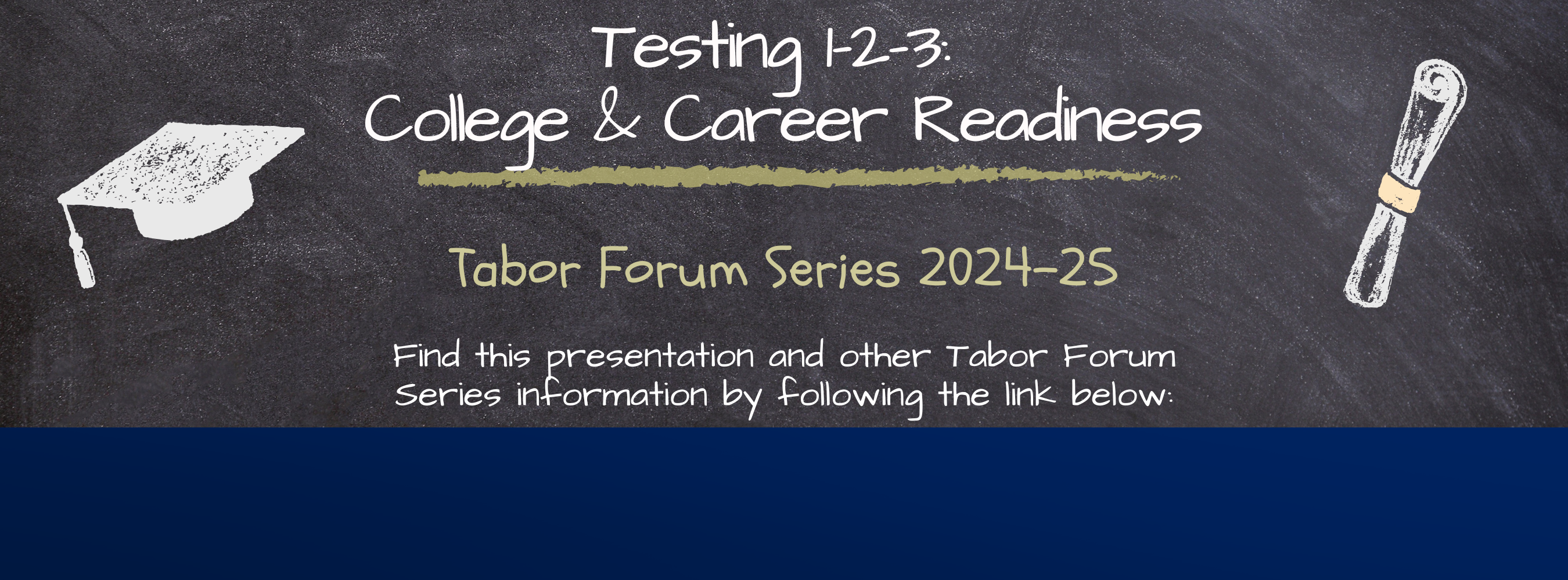 Tabor Forum Series