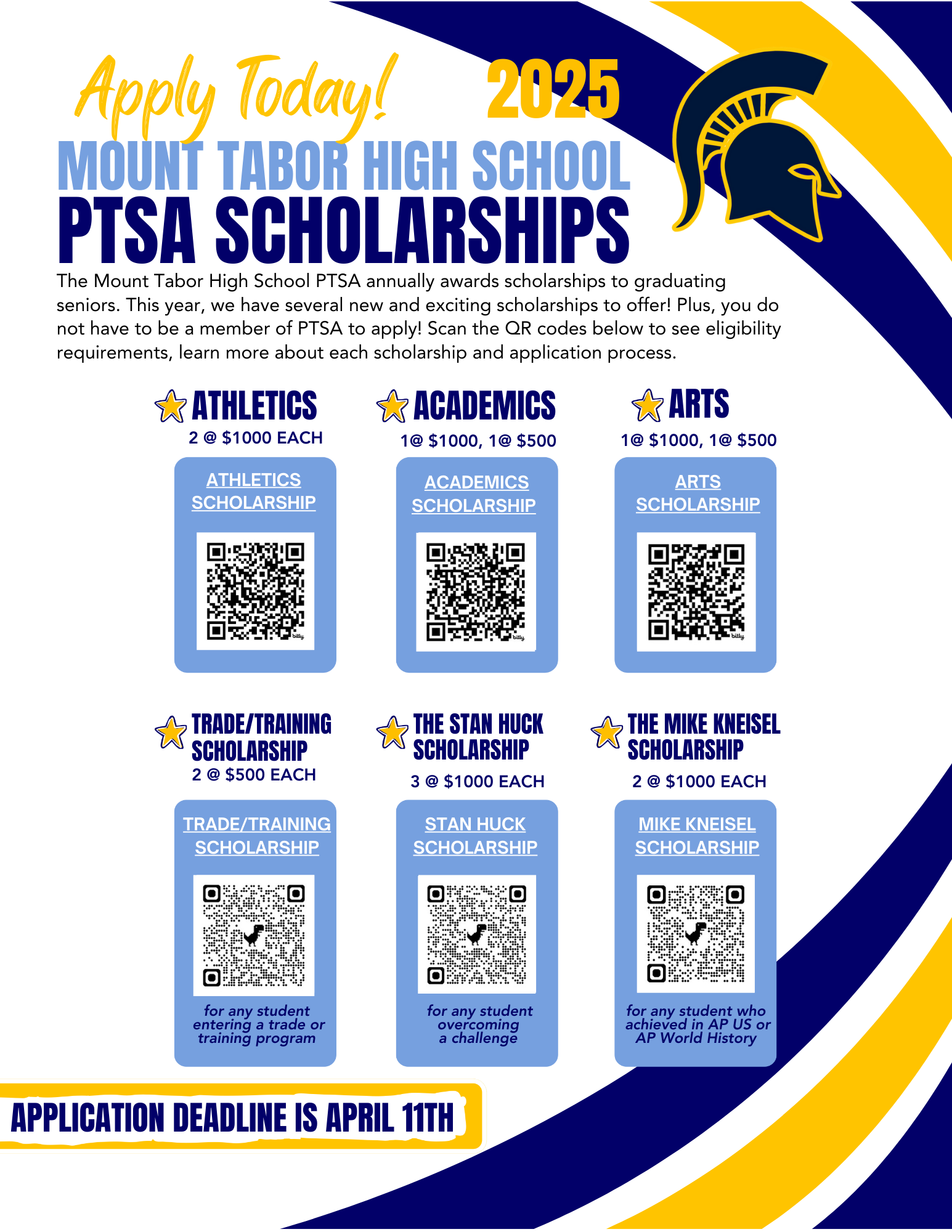 MTHS PTSA 2025 Scholarships