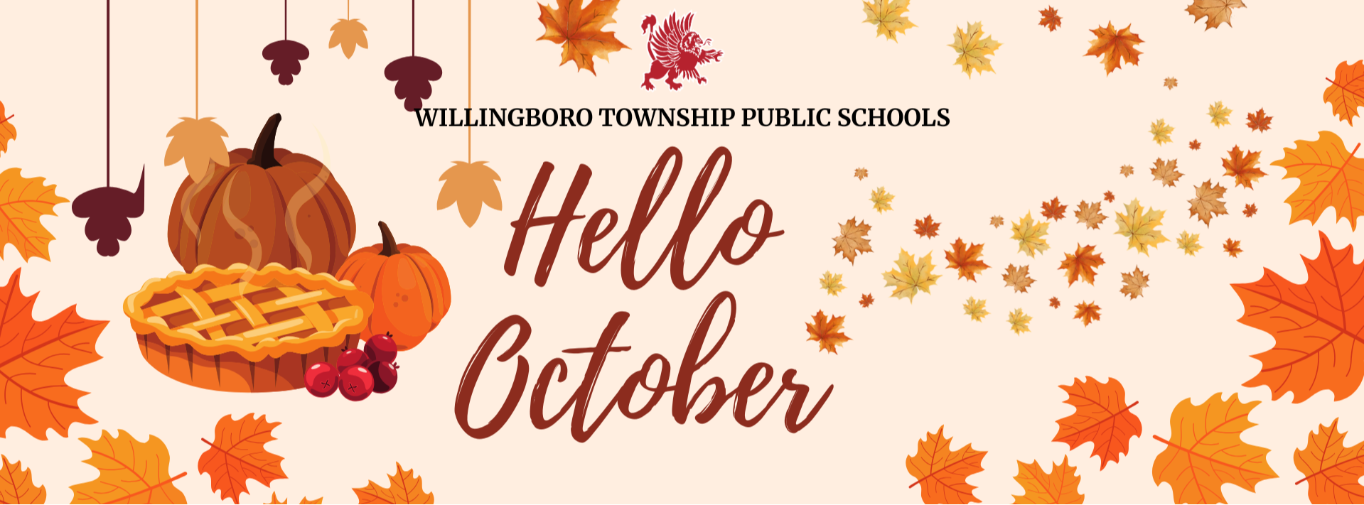 Welcome October Banner