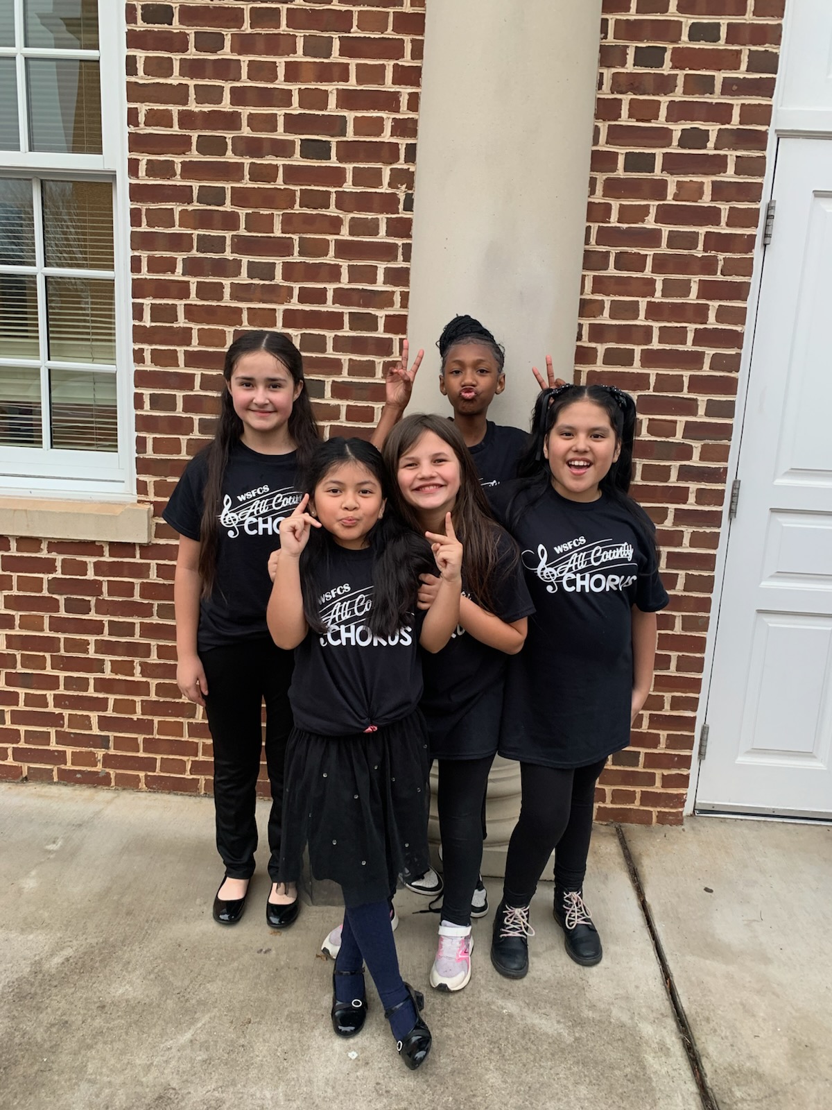 Three Old Town 5th graders sing at All-County Chorus