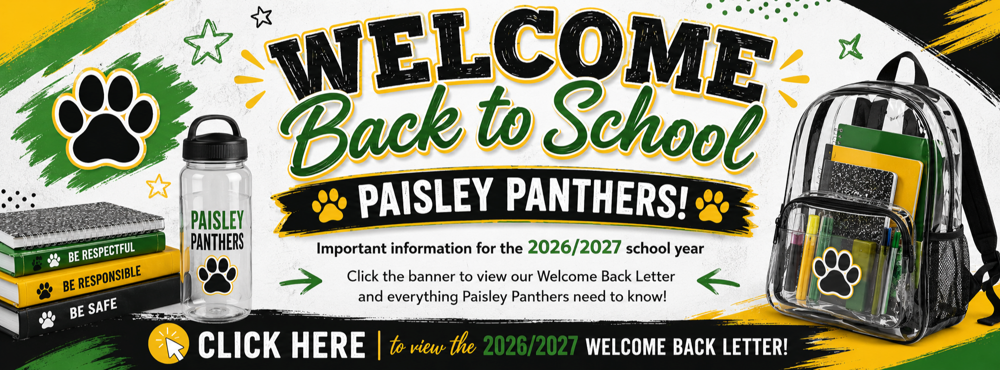 Welcome Letter 2026-2027