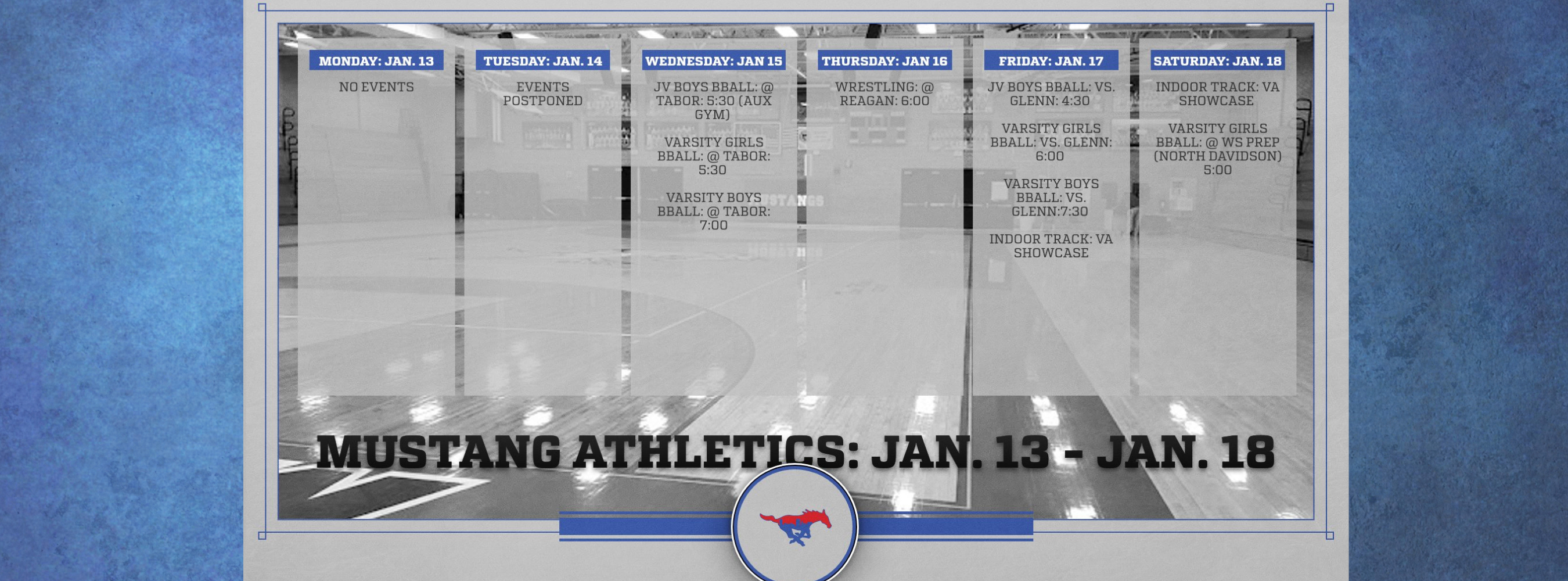 Mustang Athletics  at a Glance 