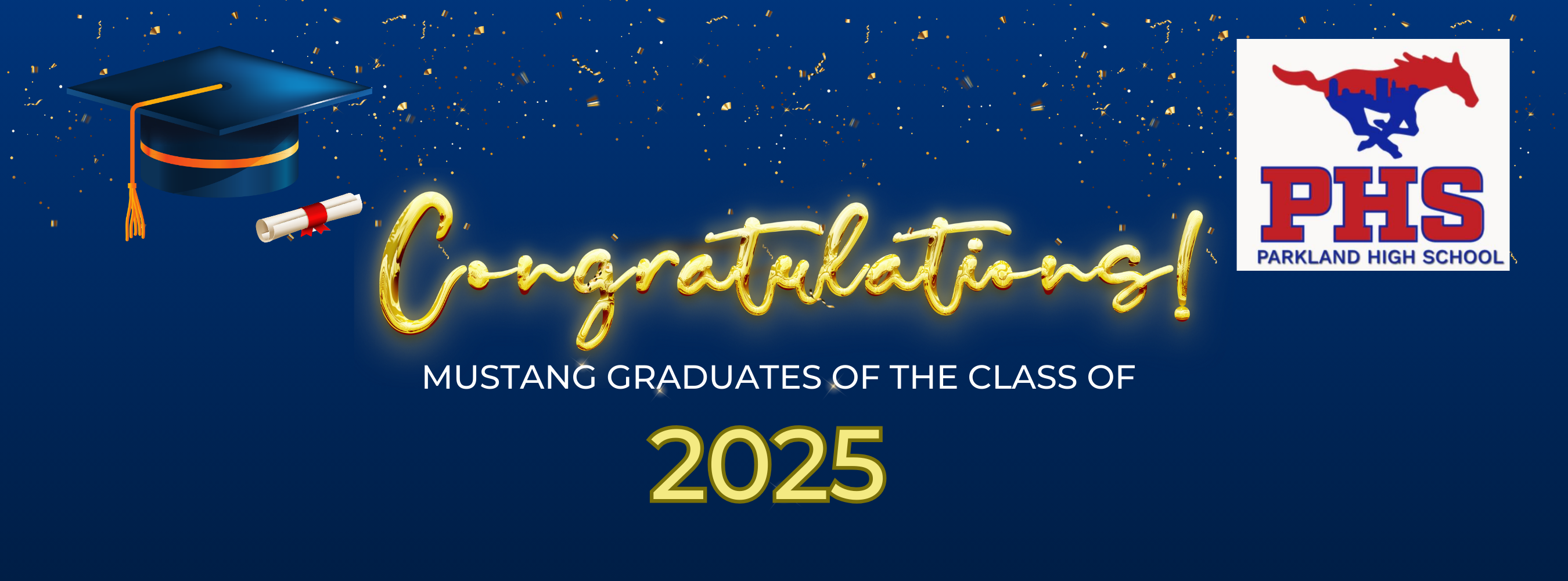 Congratulations Mustang Class of 2025!