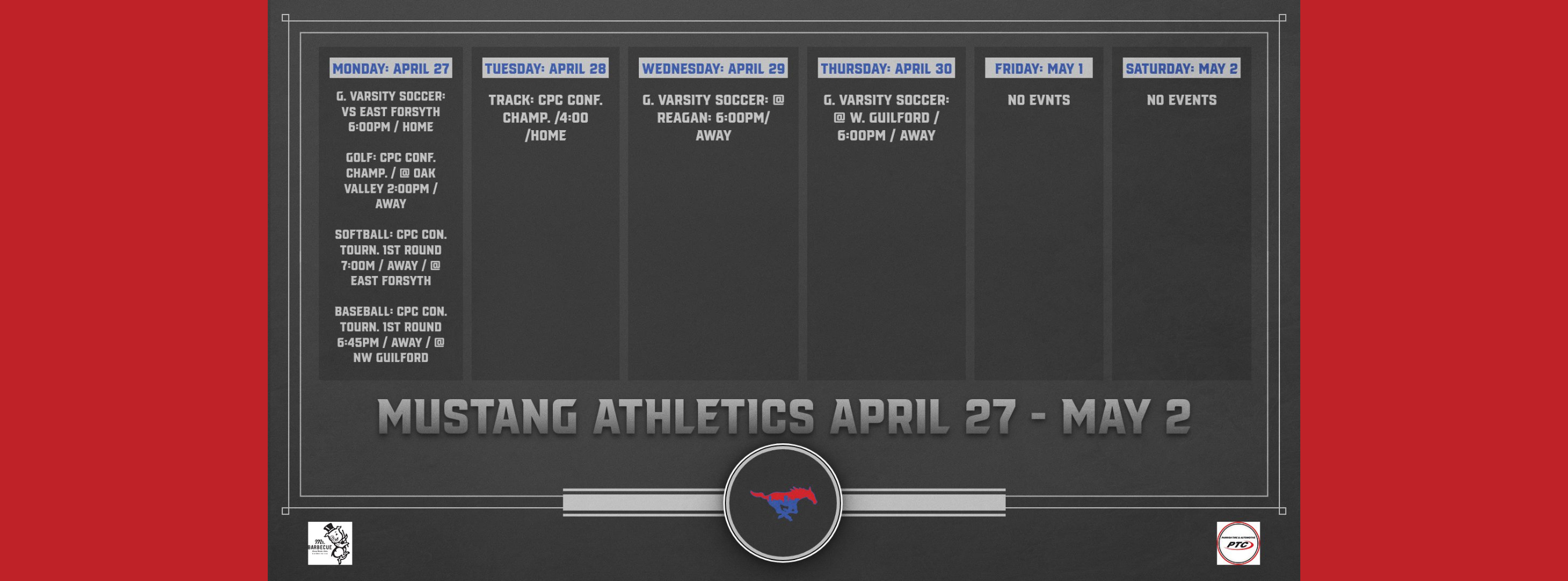 Mustang Athletics at a Glance