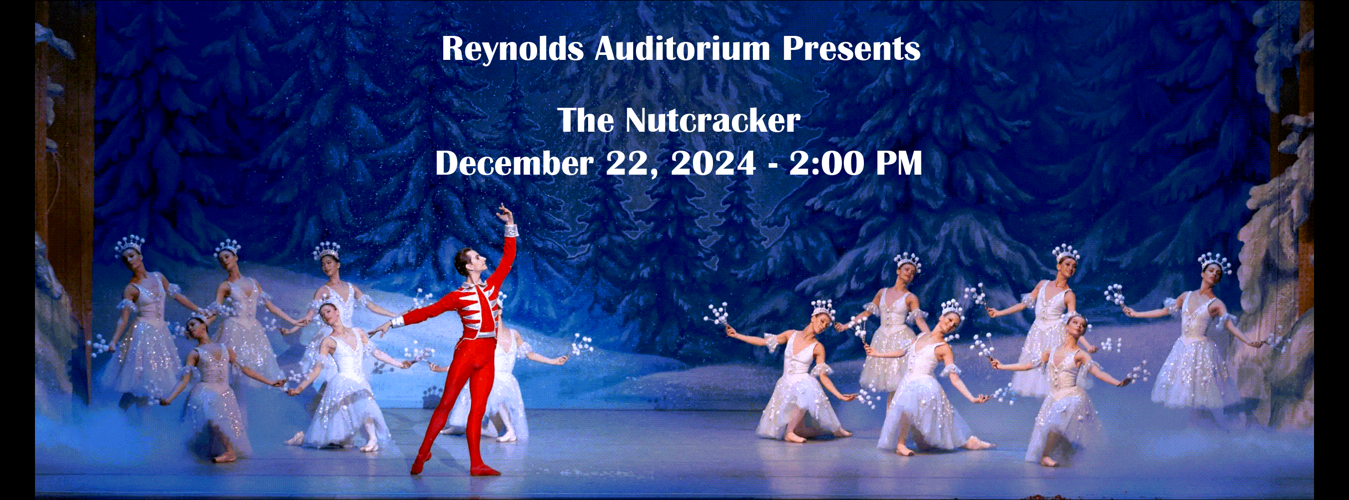 The Nutcracker Ballet banner graphic