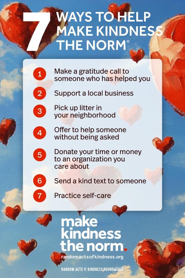 7 Ways to make Kindbess the Norm flyer