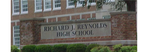 RJR school sign