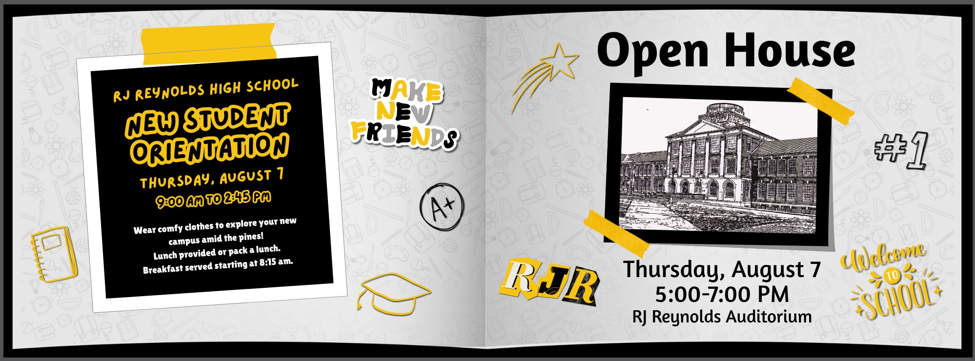 New Student Orientation &amp; Open House