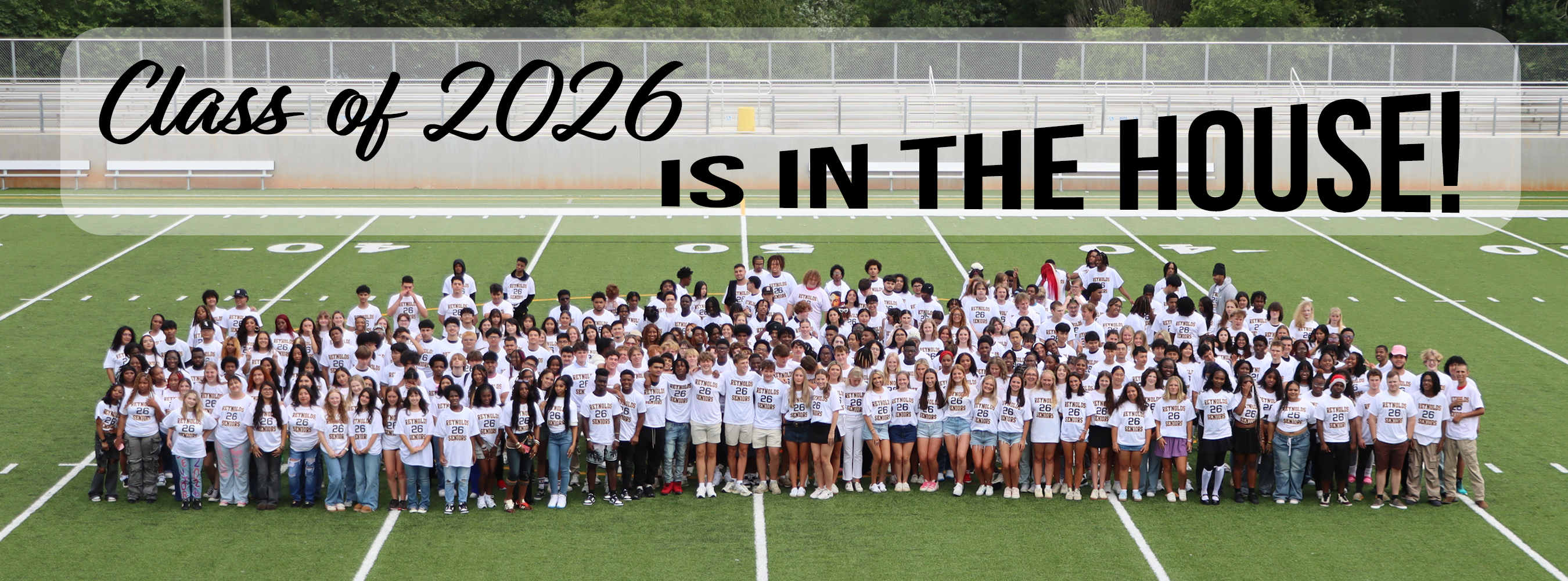 Class of 2026 is in the house