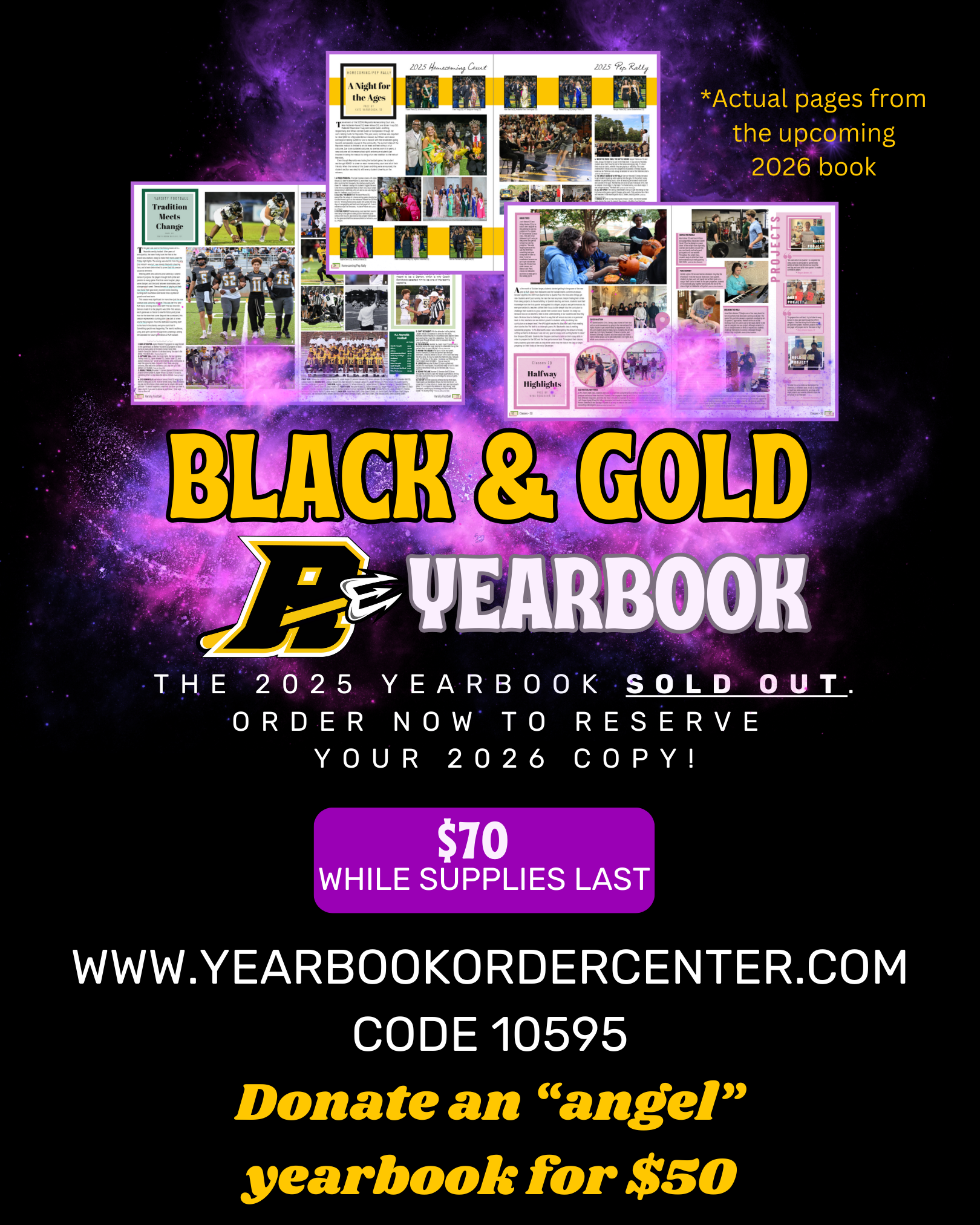 Buy a 2026 yearbook