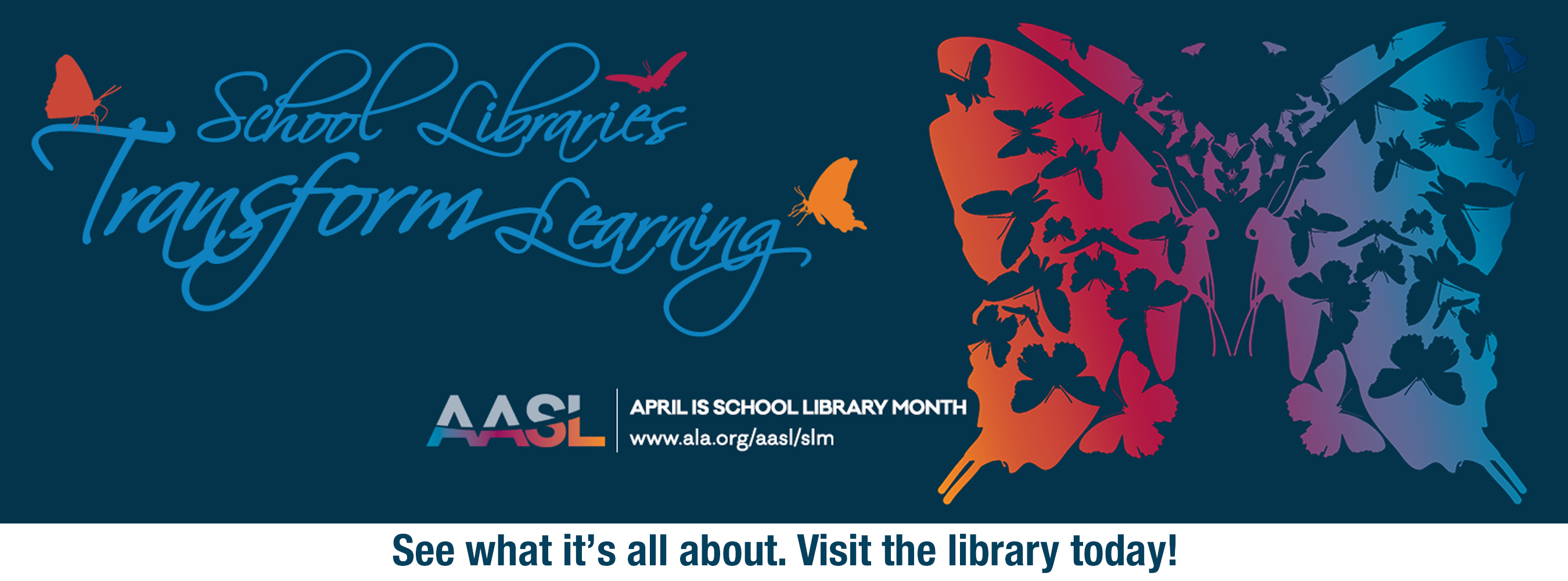 April is School Library Month