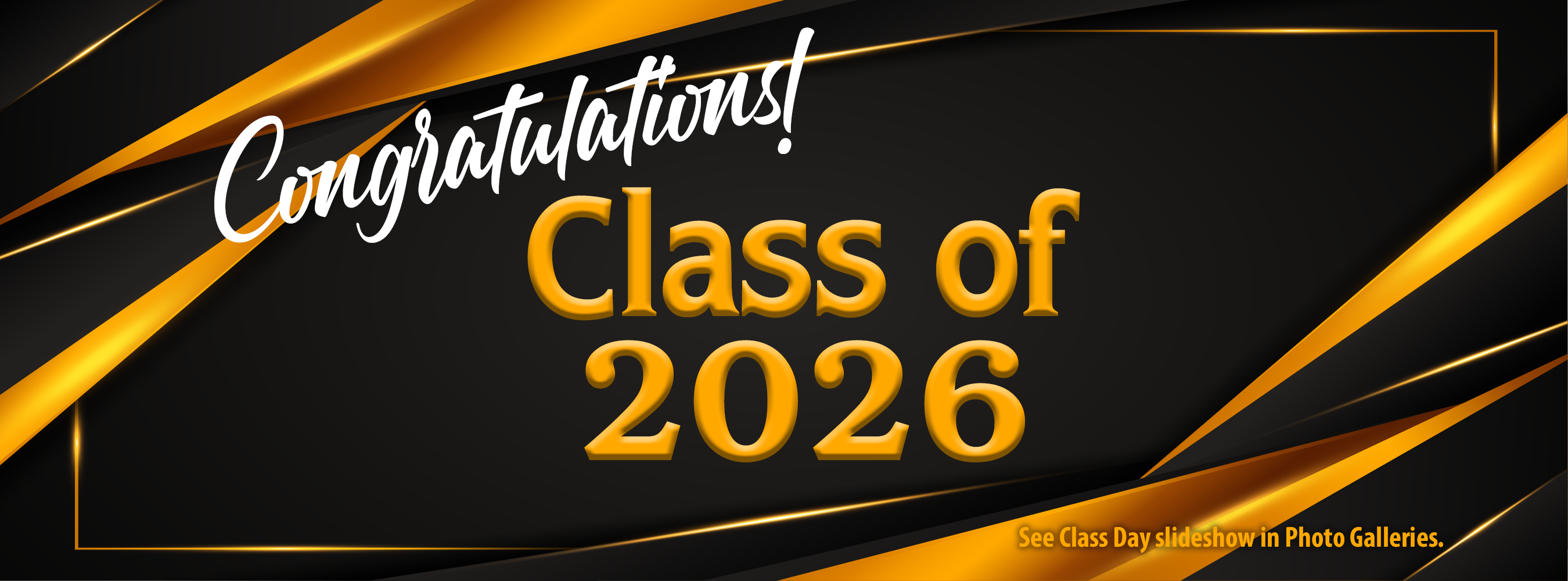 Congratulations Class of 2026