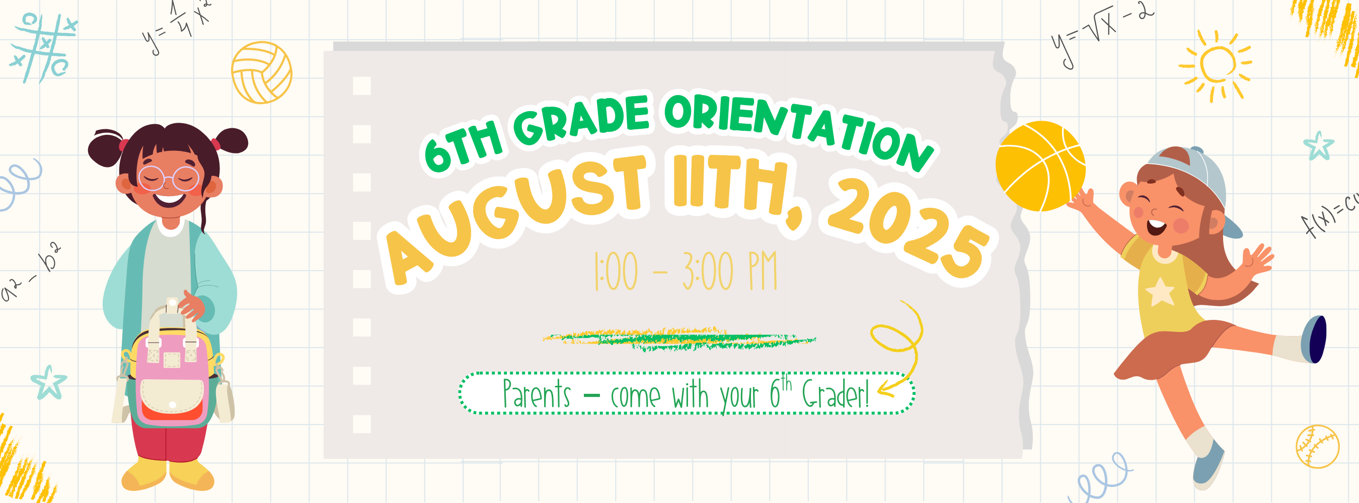 6th Grade Orientation 2025
