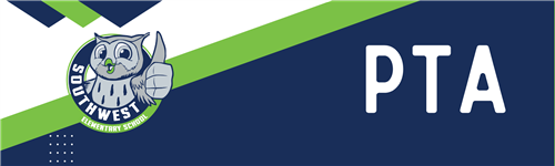 Image of the Southwest owl logo with the acronym PTA next to it