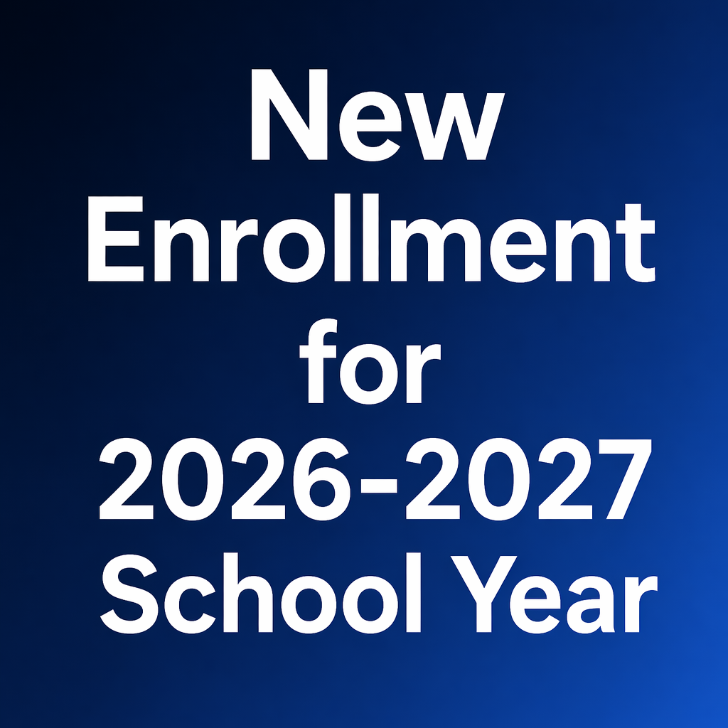 Student enrollment for 2026-2027 image graphic