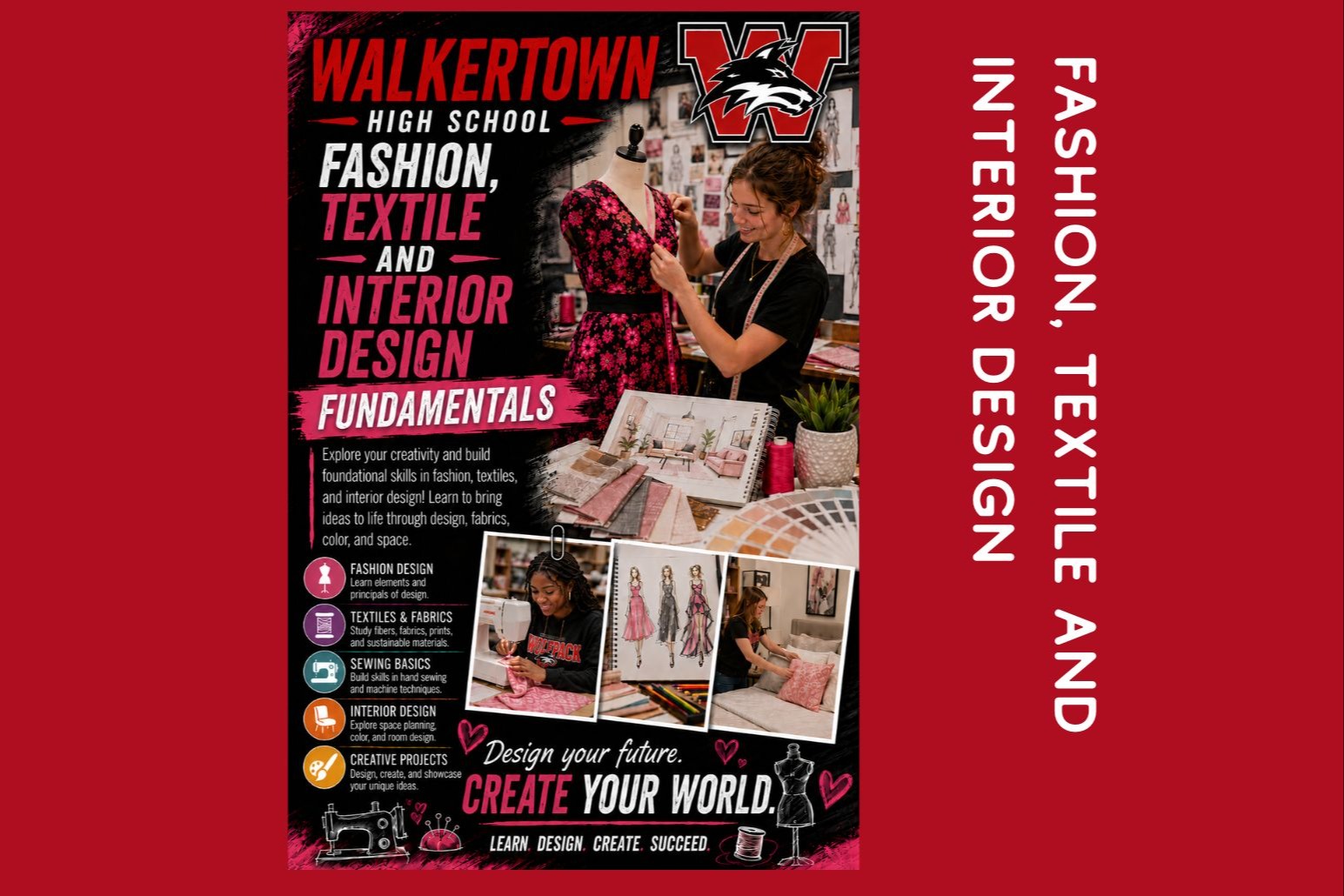 Fashion, Textile & Interior Design 