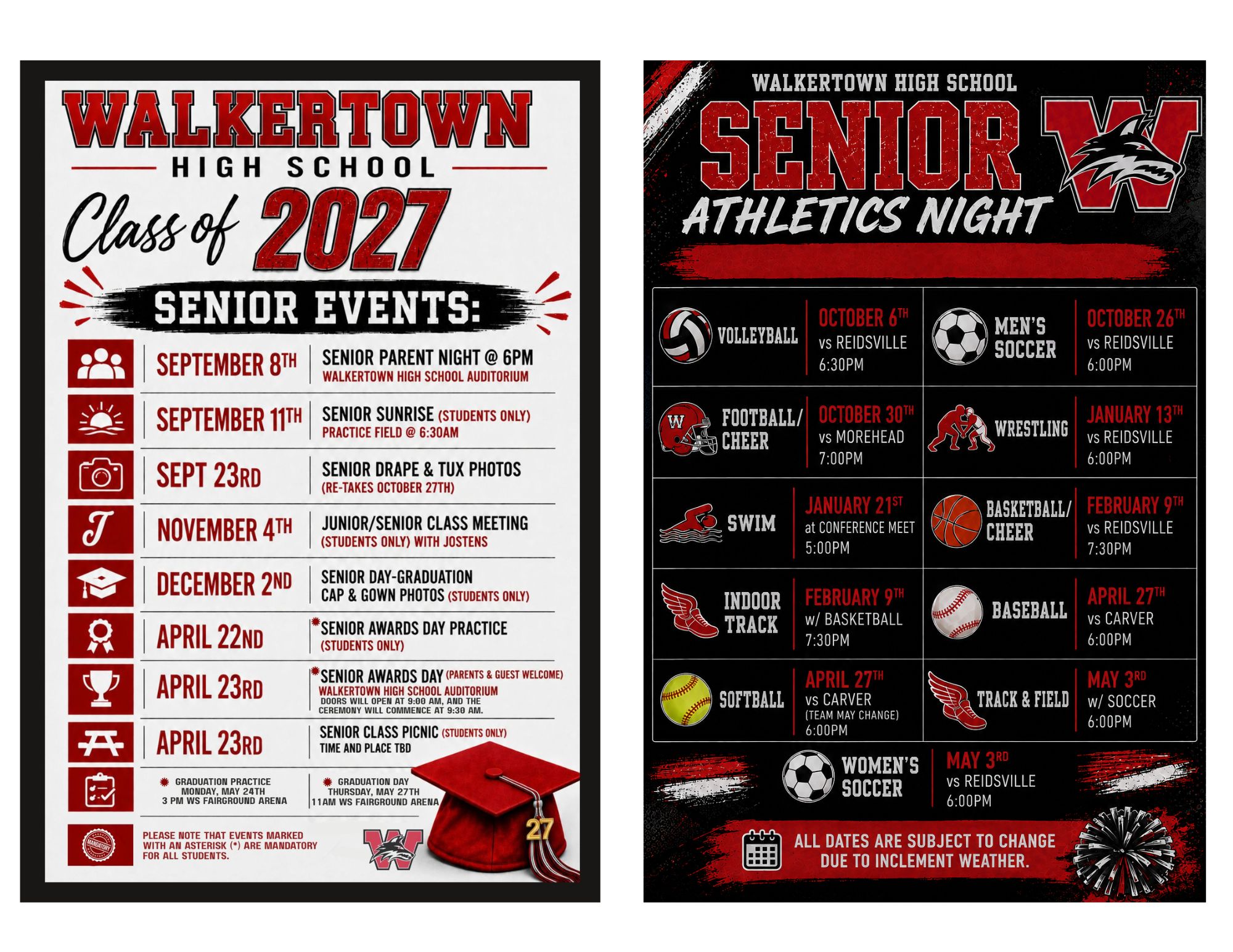 Class of 2027 Events