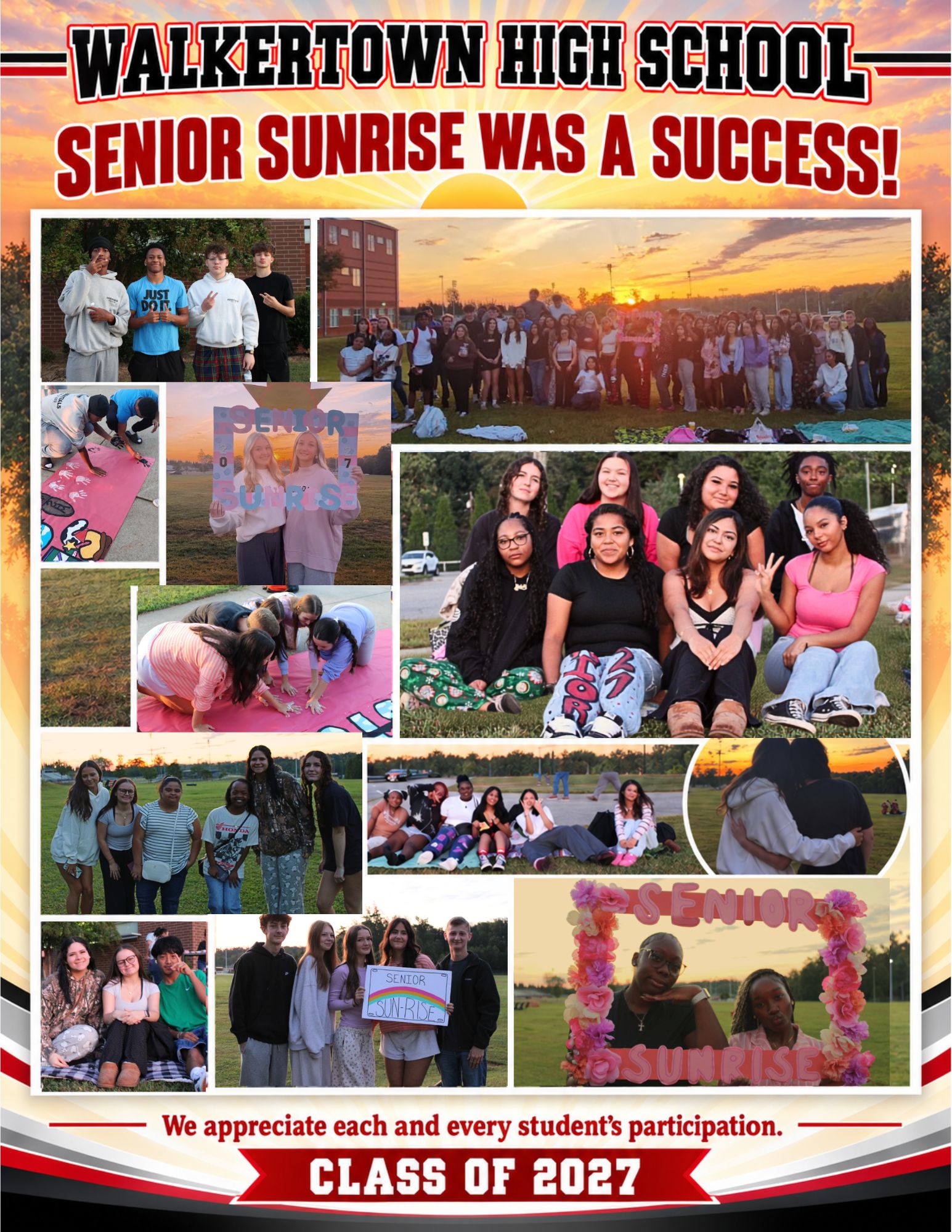 Senior Sunrise c/o 2027