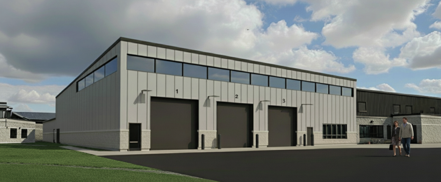 Rendering for the new project.