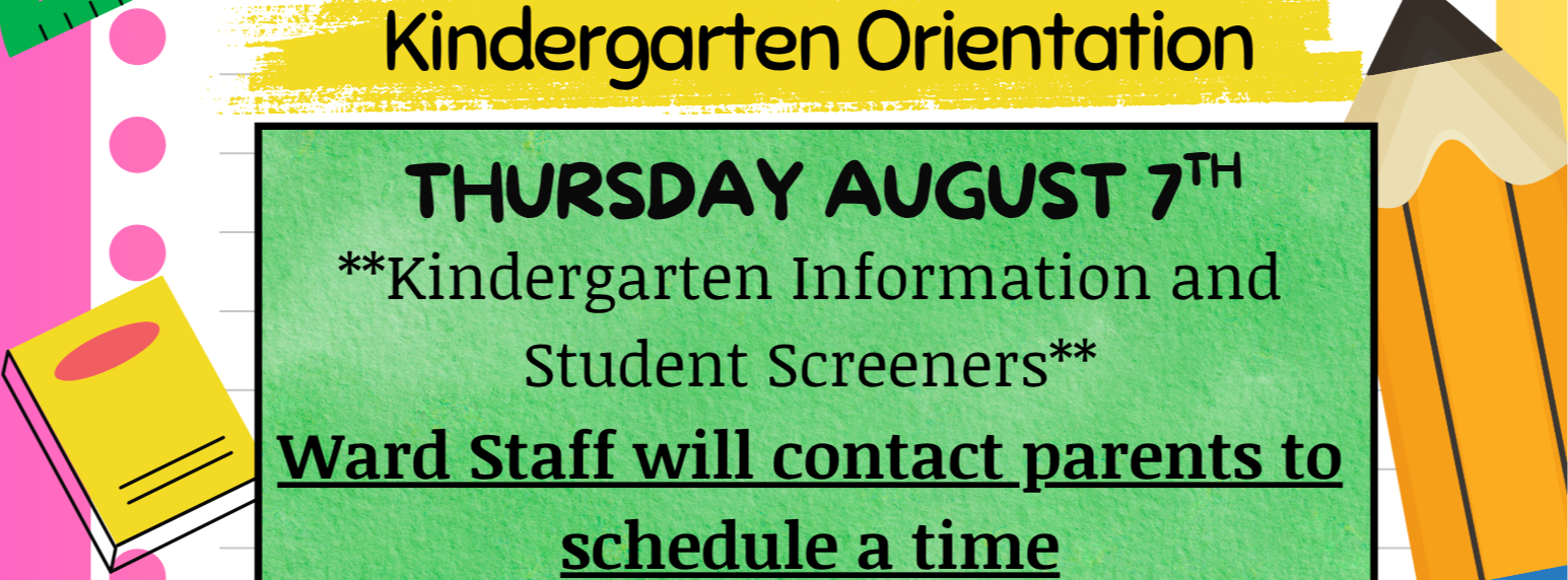 Kindergarten Orientation