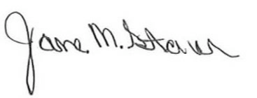 Jane M. Stone Signature