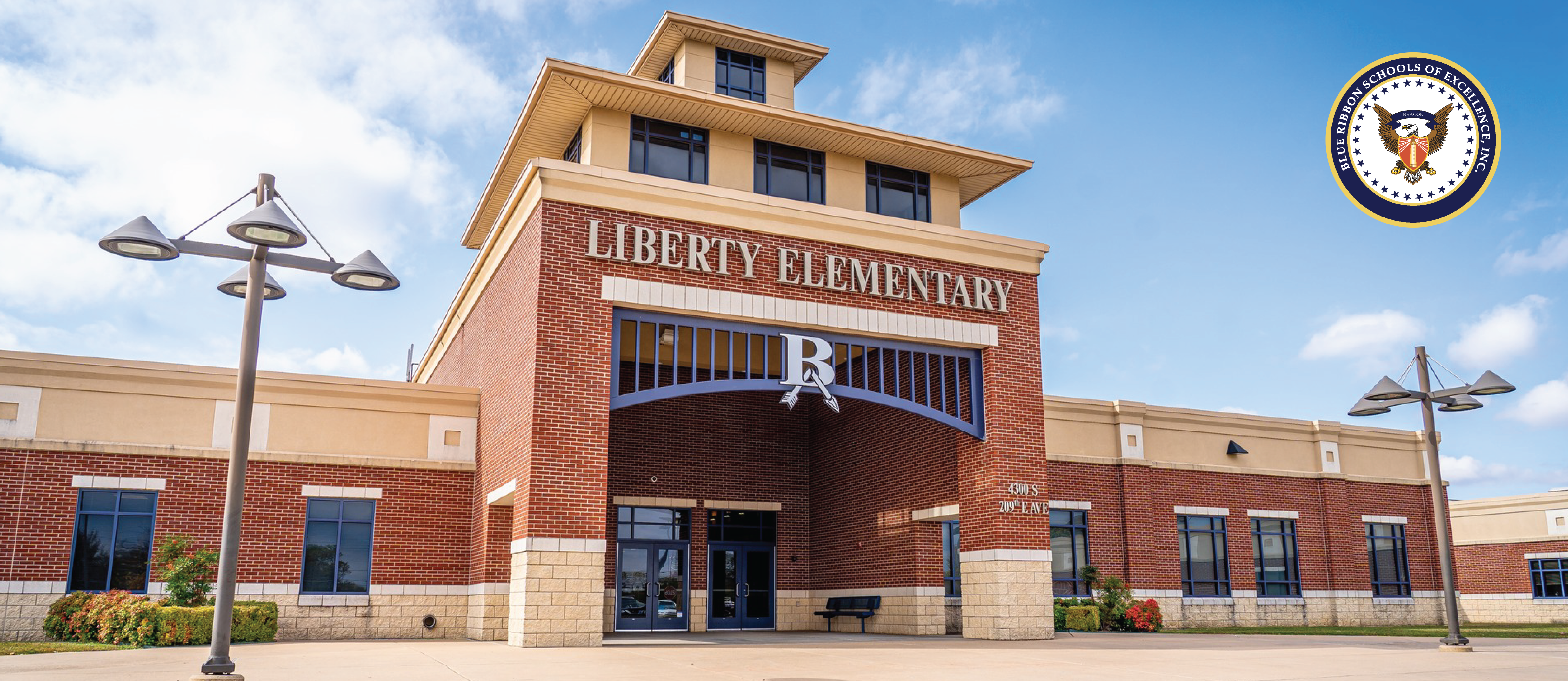 Front of Liberty Elementary