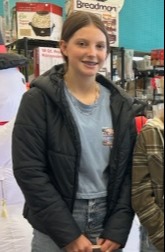 Student with award