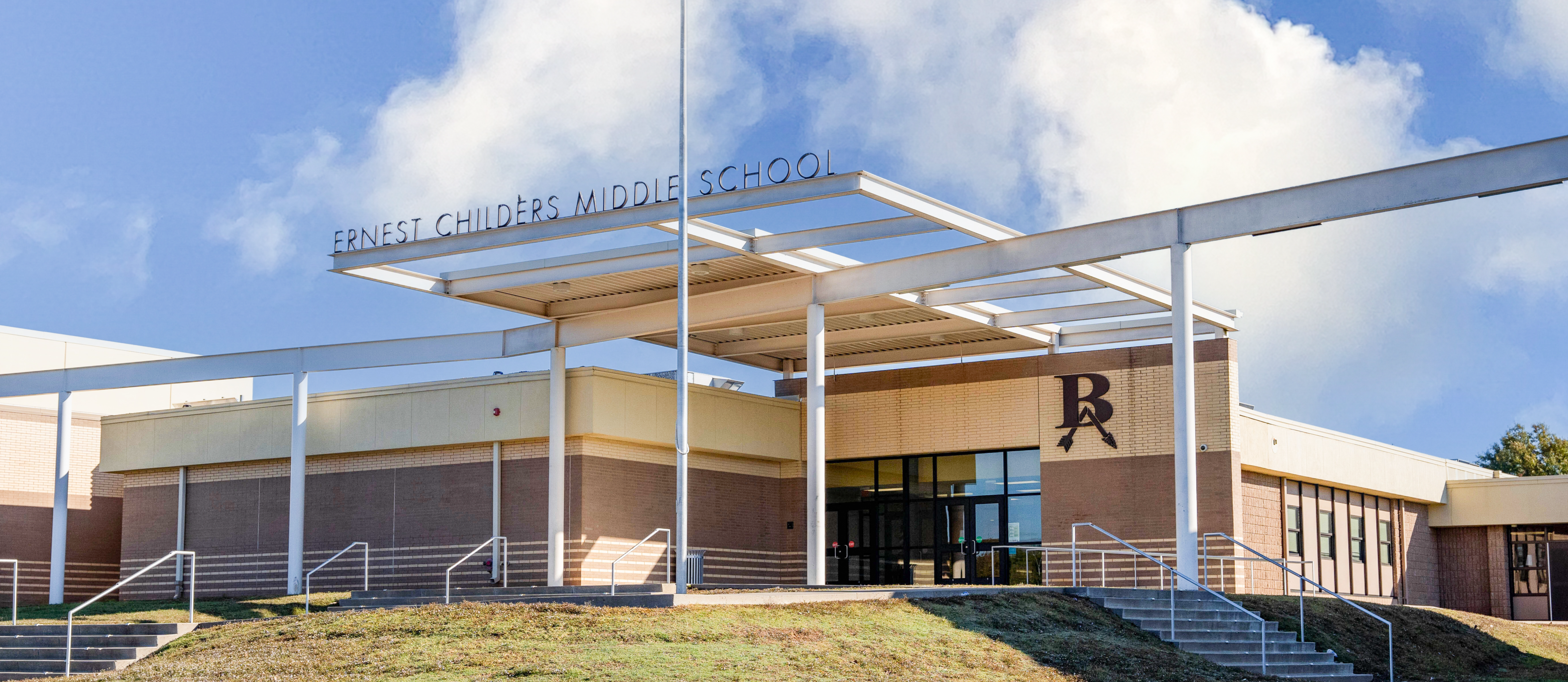 Front of Childers Middle School