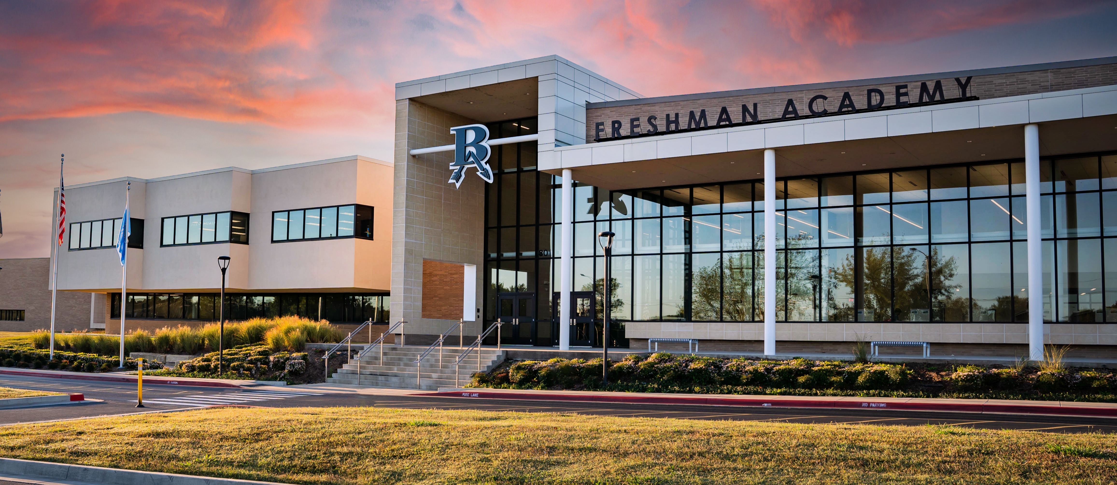 Front of Freshman Academy