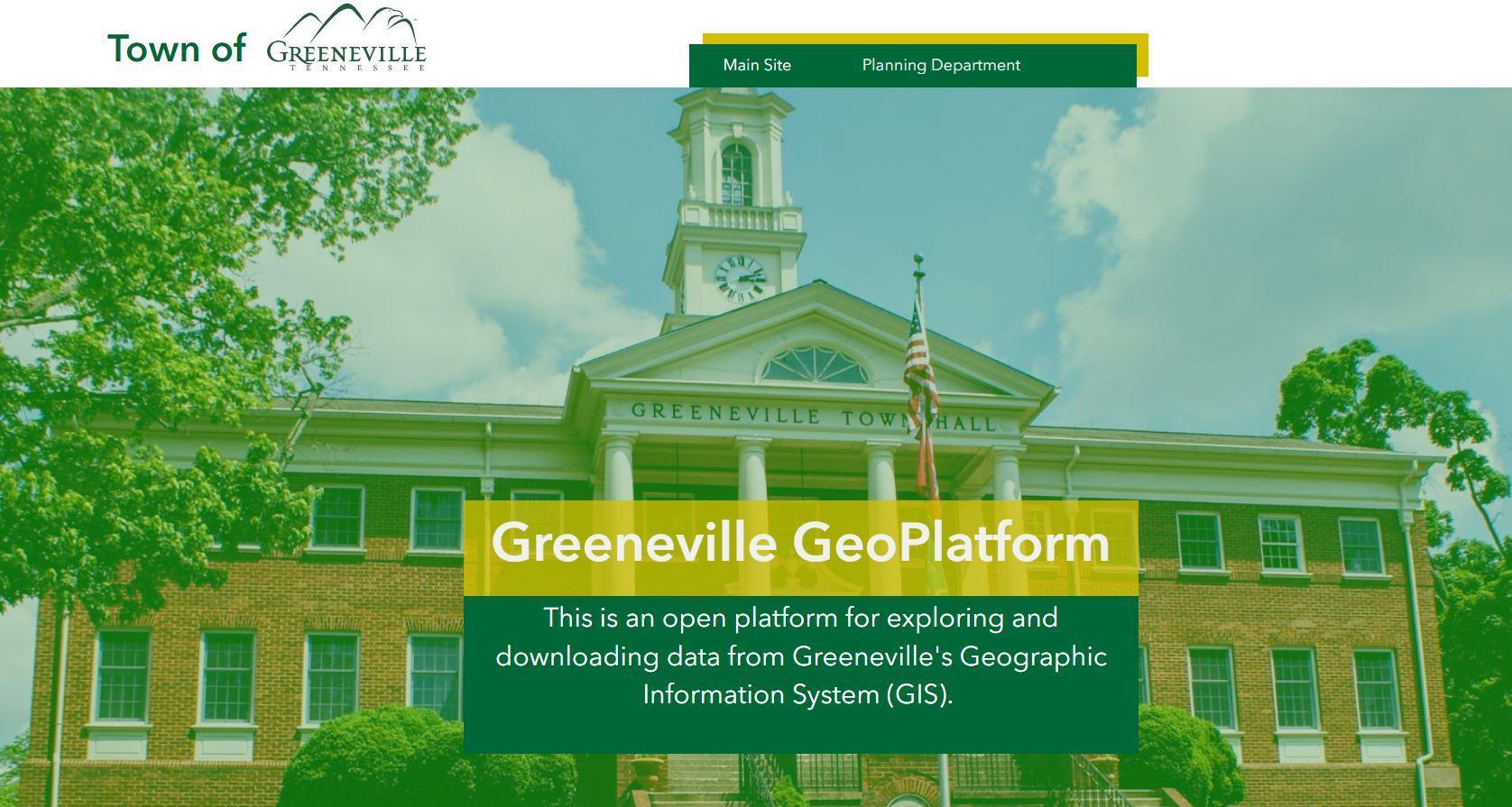 Greenville Geo Platform