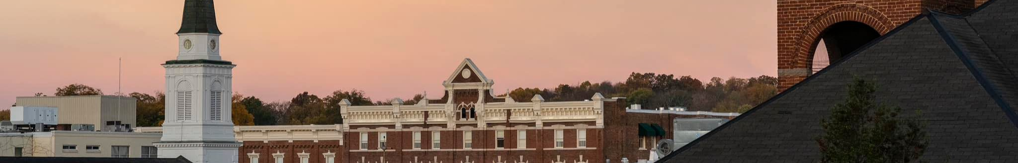 skyline of downtown Greeneville