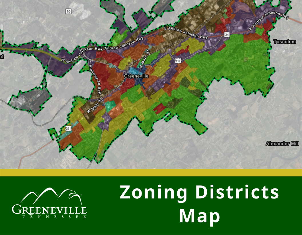 thumbnail image of town zoning districts map  application