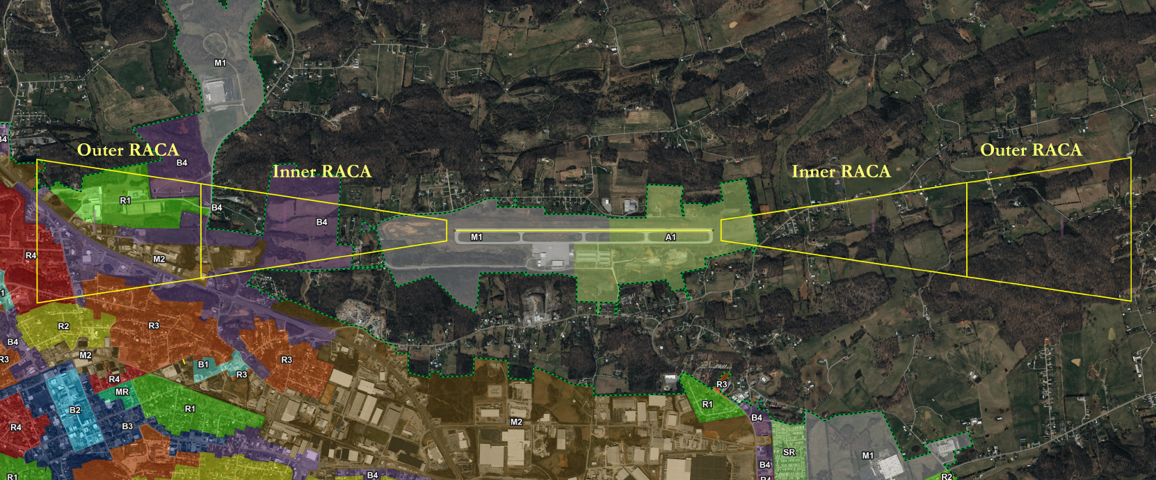 Airport Overlay Map