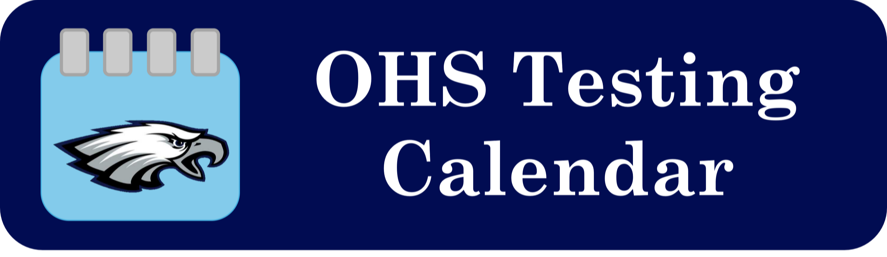 OHS Testing Calendar Button