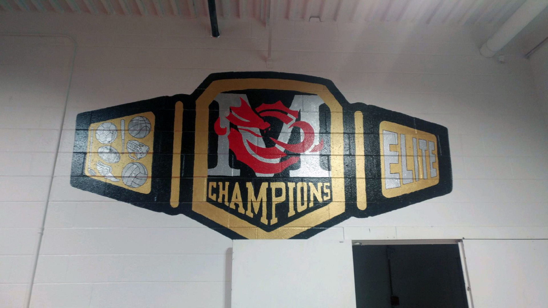 Weight Room Mural