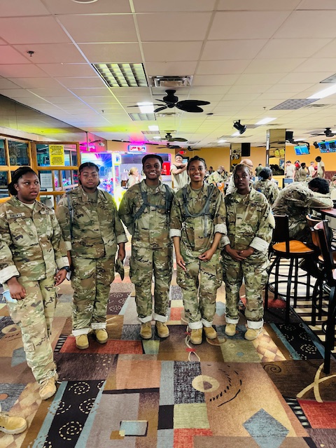 JROTC Cadets participating in 2024 JCLC Camp activities