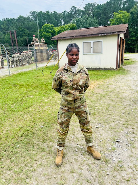 JROTC Cadets participating in 2024 JCLC Camp activities
